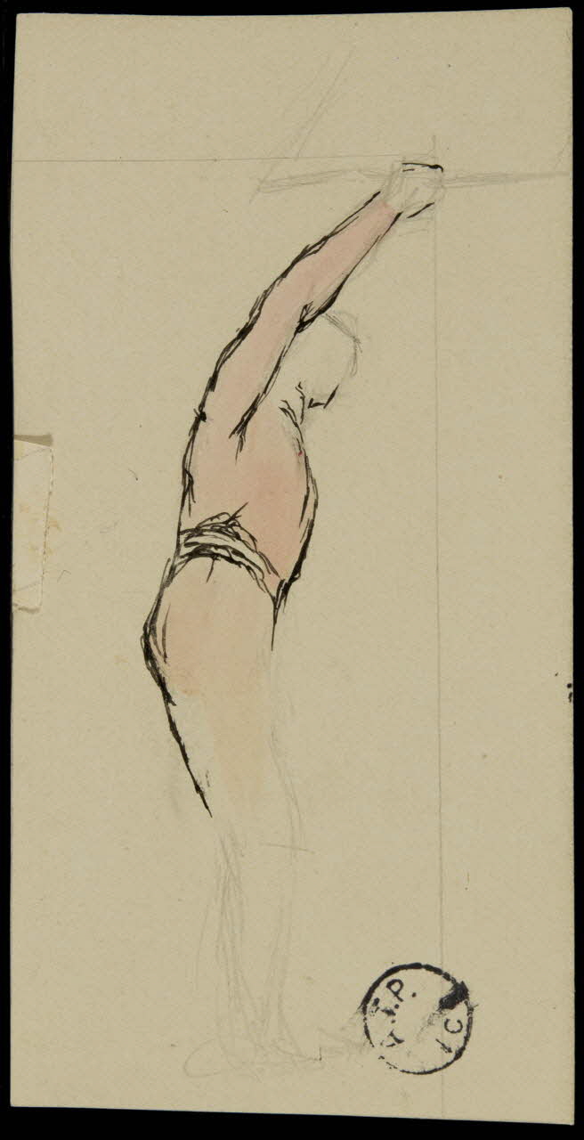 partie d'un ensemble de dessins Rainat 1968.102.2525.3 Photo Mucem