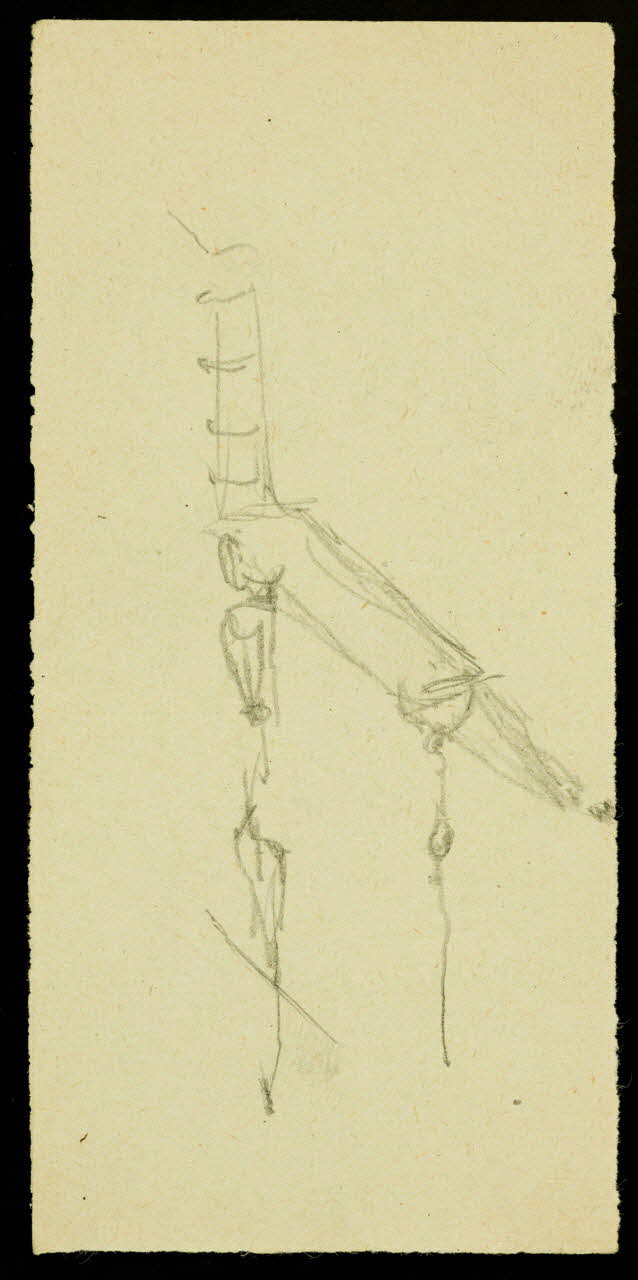 partie d'un ensemble de dessins Installation pour les acrobates 1968.102.2527.18 Photo Mucem