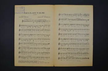 Horatio Nicholls ; Lucien Boyer ; Henri Leoni ; Salabert chanson petit format Île-de-France, France 1919 1966.156.38 Photo Mucem