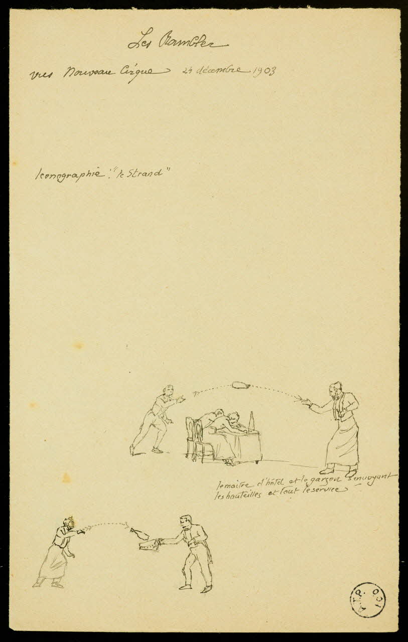 partie d'un ensemble de dessins Les Rambler 1968.102.2529 Photo Mucem