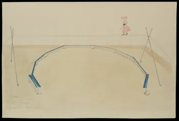 partie d'un ensemble de dessins Fathou 1968.102.2533 Photo Mucem