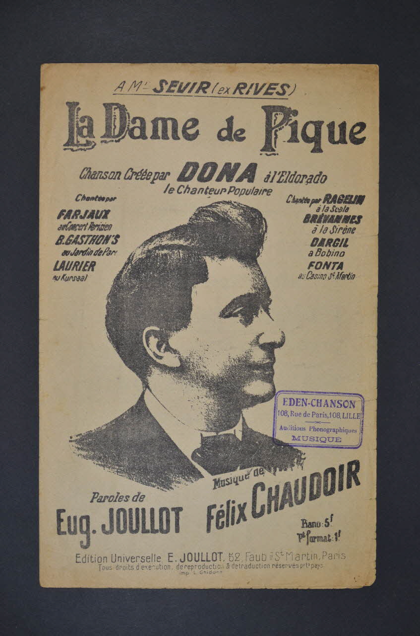 chanson petit format 1966.156.40 Photo Mucem