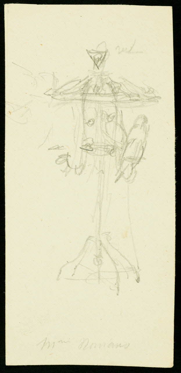 partie d'un ensemble de dessins Mme Romano 1968.102.2545.9 Photo Mucem