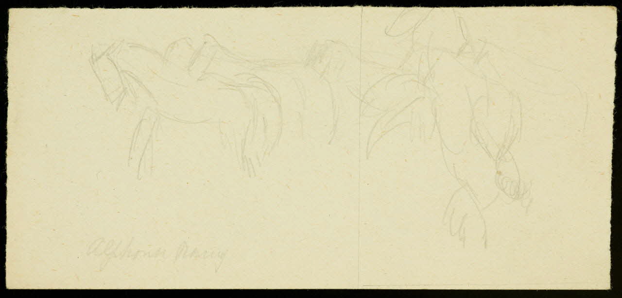 partie d'un ensemble de dessins Alphonse Rancy 1968.102.2548.5 Photo Mucem