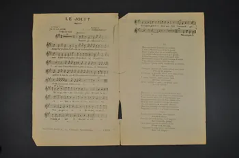 partition de musique petit format 1965.152.6 Photo Mucem