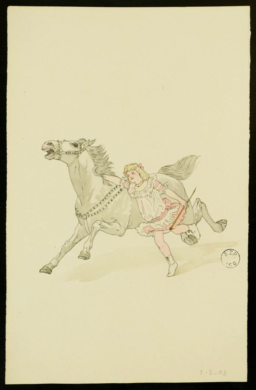 partie d'un ensemble de dessins Numéro de voltige 1968.102.2560.8 Photo Mucem