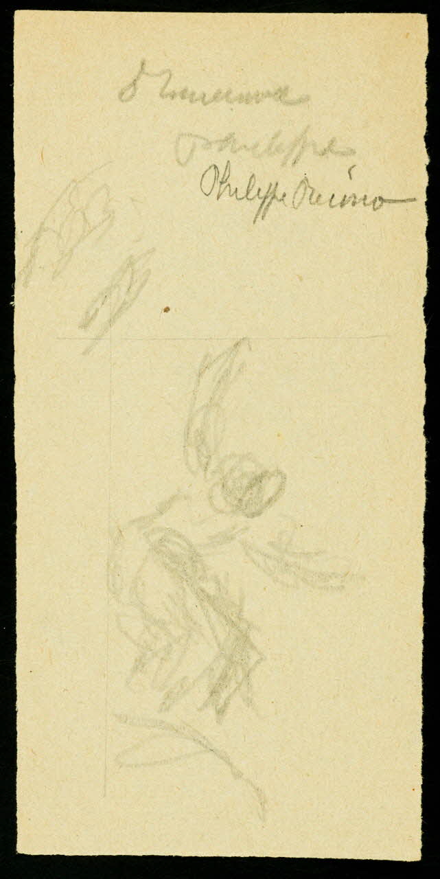 partie d'un ensemble de dessins Philippe Ricono 1968.102.2593.2 Photo Mucem