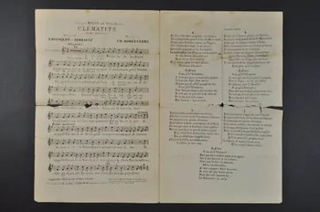 Bousquet ; Charles Borel-Clerc ; Eugène Rimbault ; Félix Mayol chanson petit format 1908 1965.152.66 Photo Mucem