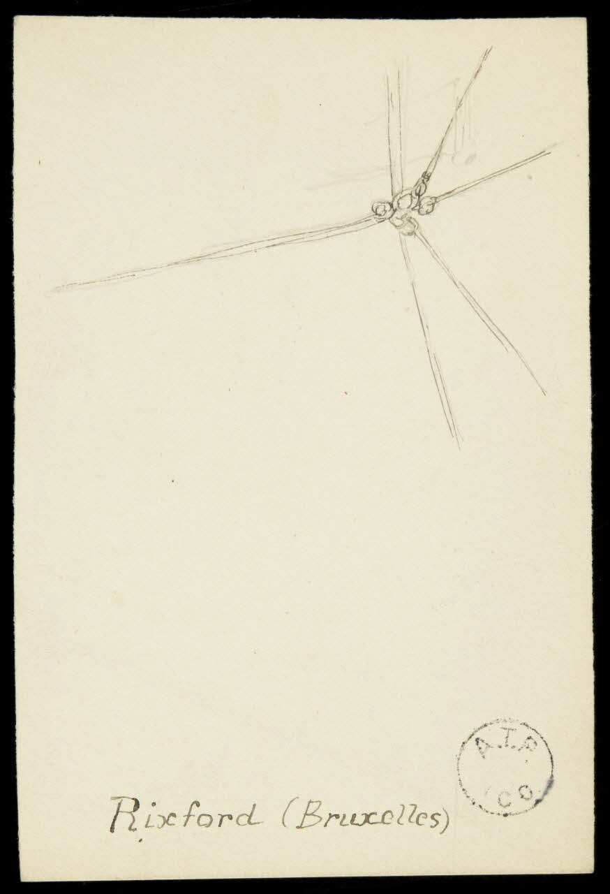 partie d'un ensemble de dessins Rixford 1968.102.2607.1 Photo Mucem