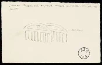 partie d'un ensemble de dessins Décor de Rockwell 1968.102.2611.5 Photo Mucem