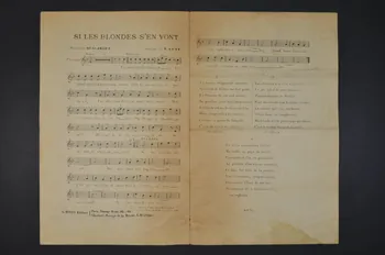 chanson petit format 1965.152.68  Photo Mucem