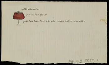 partie d'un ensemble de dessins Rowland 1968.102.2625.1  Photo Mucem