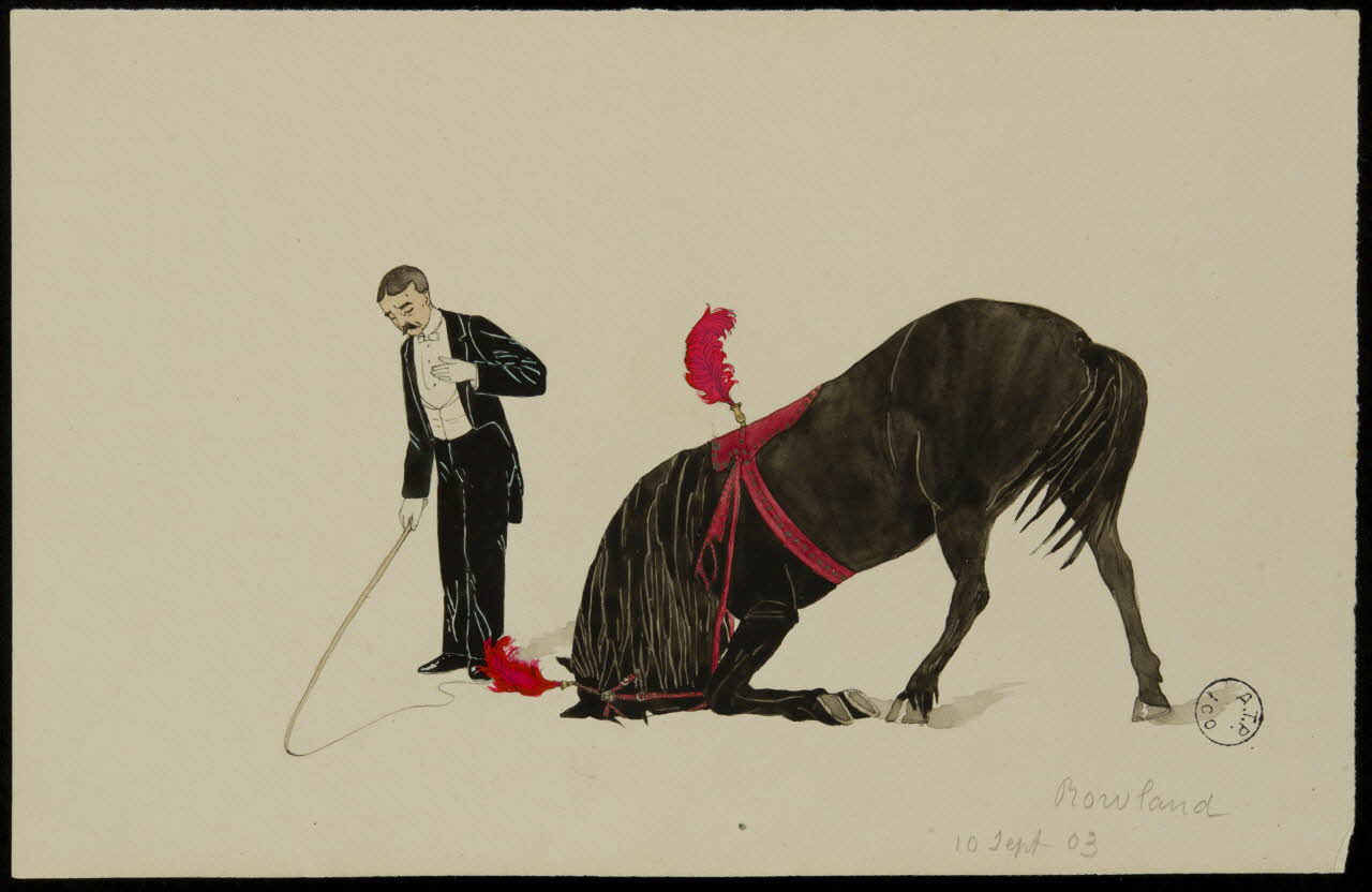 partie d'un ensemble de dessins Rowland 1968.102.2625.5 Photo Mucem