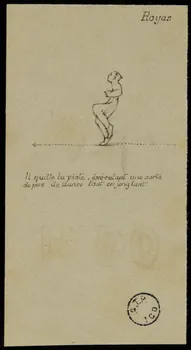 partie d'un ensemble de dessins Royas 1968.102.2631 Photo Mucem
