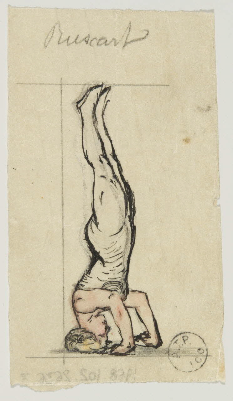 partie d'un ensemble de dessins Ruscart 1968.102.2636.3 Photo Mucem