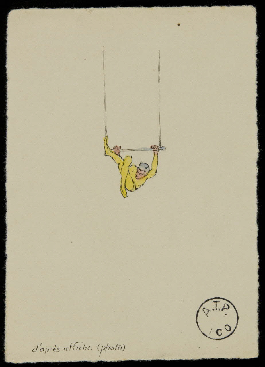 partie d'un ensemble de dessins Juno Salmo 1968.102.2642.2 Photo Mucem