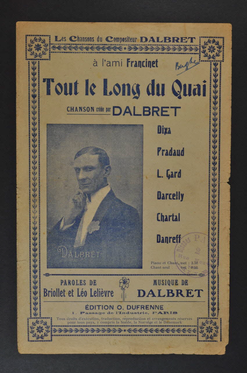 chanson petit format 1966.156.53 Photo Mucem