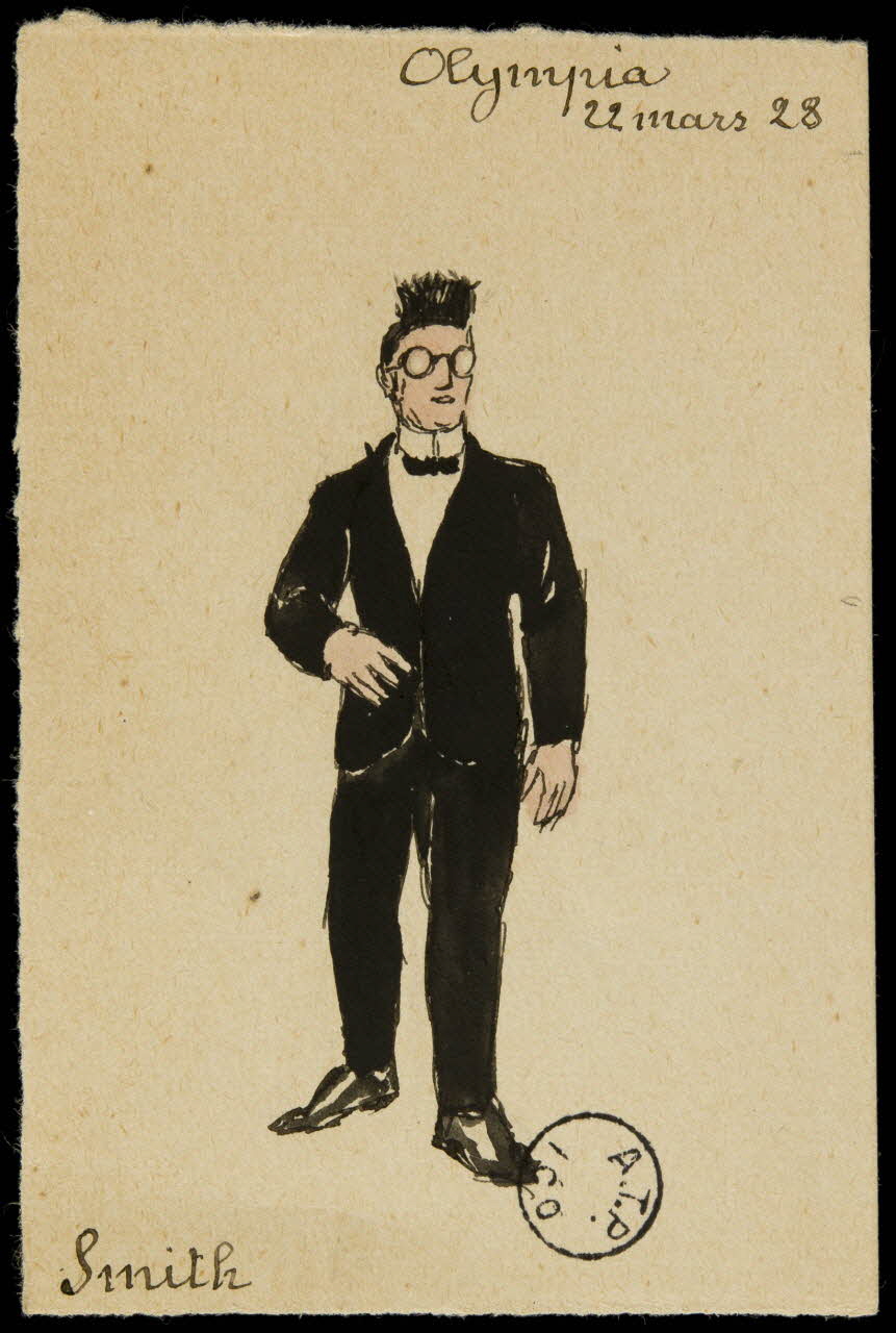 partie d'un ensemble de dessins Smith 1968.102.2685 Photo Mucem