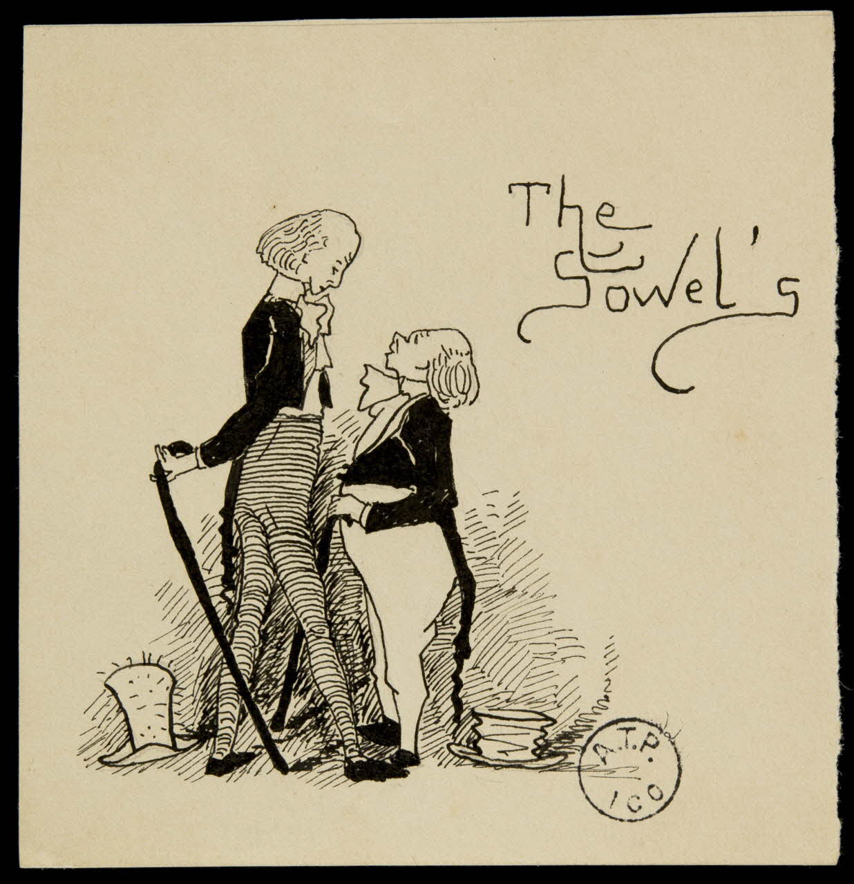 partie d'un ensemble de dessins The Sowel's 1968.102.2689 Photo Mucem