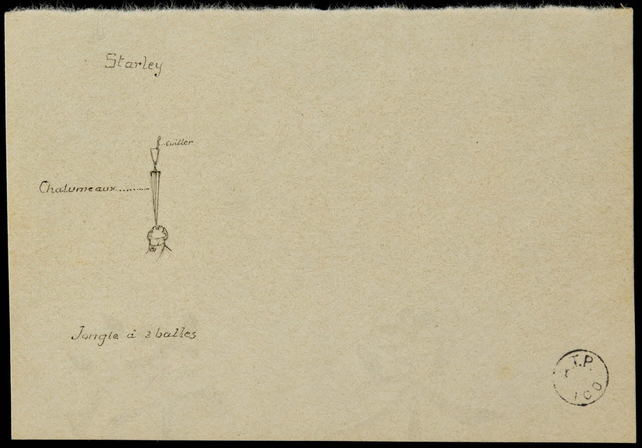 partie d'un ensemble de dessins Starley 1968.102.2694 Photo Mucem