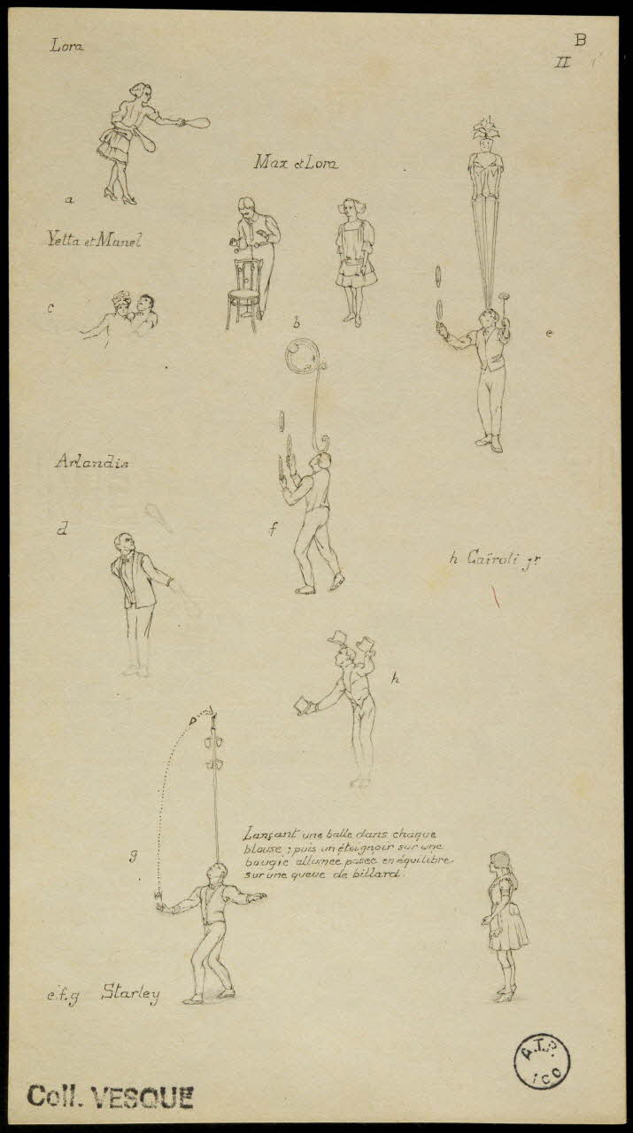 partie d'un ensemble de dessins e.f.g Starley 1968.102.2695.3 Photo Mucem