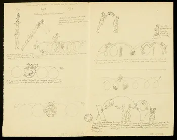 partie d'un ensemble de dessins Les Stellios 1968.102.2702 Photo Mucem