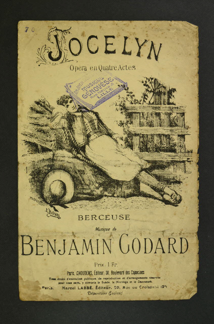 chanson petit format 1966.156.7 Photo Mucem