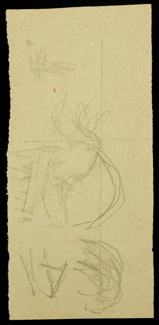 partie d'un ensemble de dessins Croquis 1968.102.2708.3 Photo Mucem