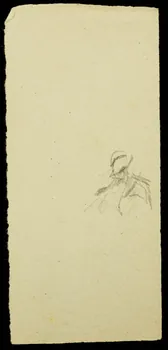 partie d'un ensemble de dessins Ebauche de figure 1968.102.2709.2 Photo Mucem