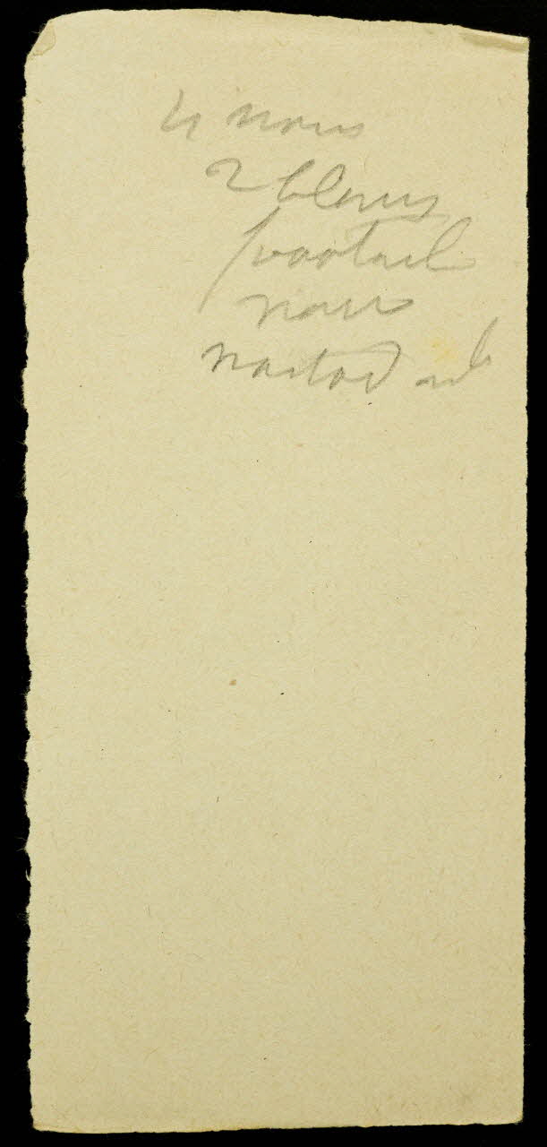 partie d'un ensemble de dessins Croquis 1968.102.2709.3 Photo Mucem