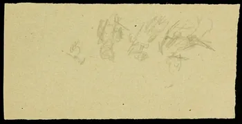 partie d'un ensemble de dessins Ebauche de dessin 1968.102.2710.5 Photo Mucem