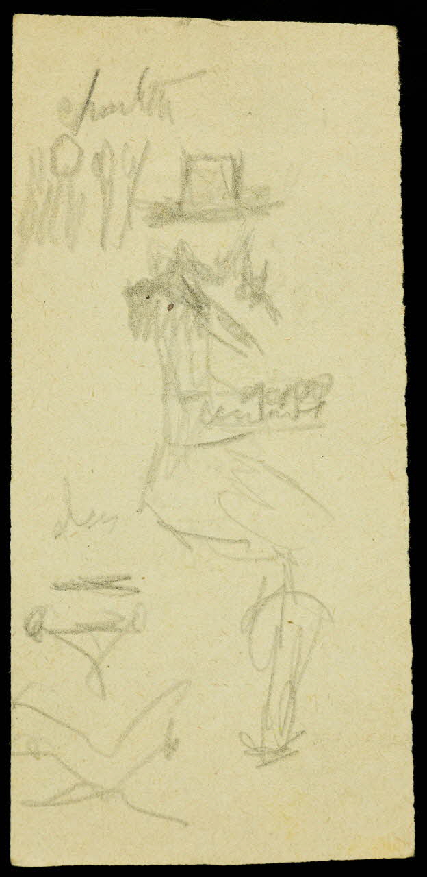 partie d'un ensemble de dessins Ebauche de dessin 1968.102.2710.9 Photo Mucem