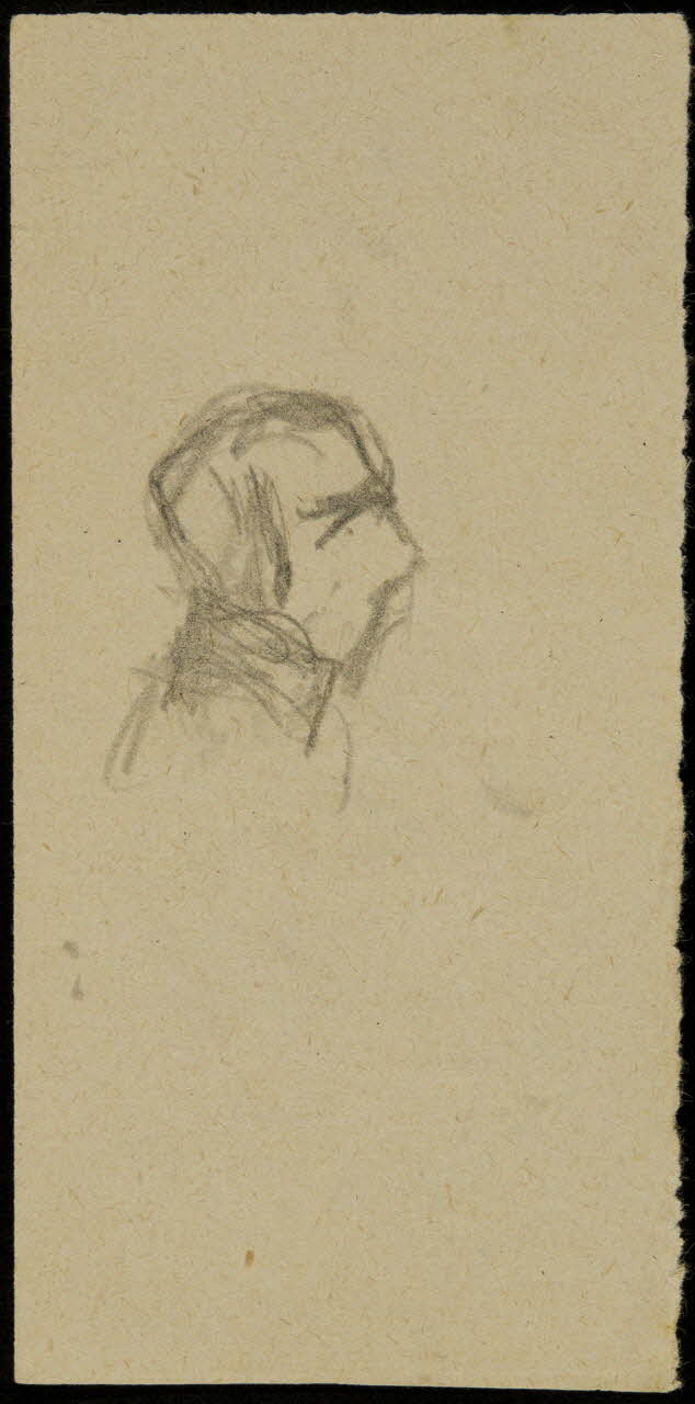 partie d'un ensemble de dessins Ebauche de dessin 1968.102.2711.13 Photo Mucem