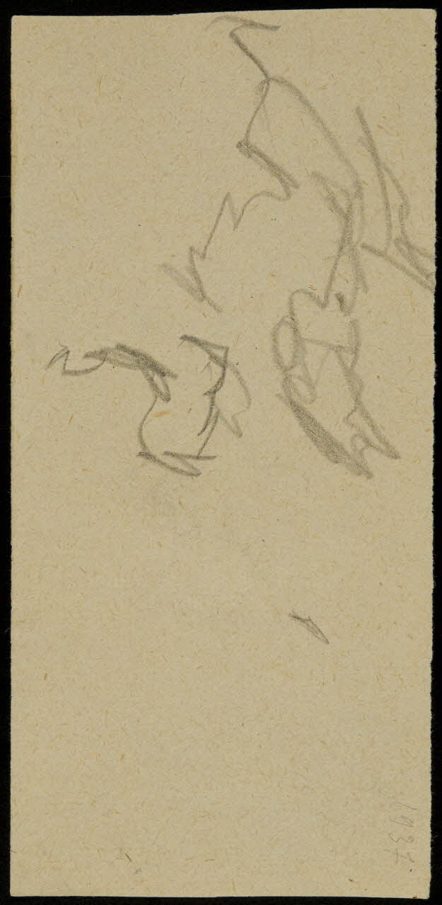 partie d'un ensemble de dessins Ebauche de dessin 1968.102.2711.8 Photo Mucem