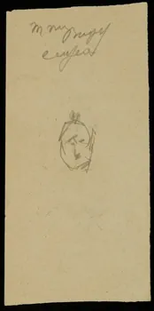 partie d'un ensemble de dessins Ebauche de dessin 1968.102.2712.8 Photo Mucem