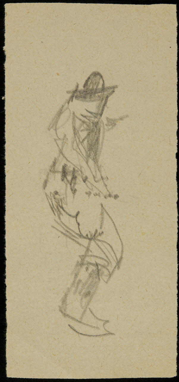 partie d'un ensemble de dessins Ebauche de dessin 1968.102.2713.20 Photo Mucem