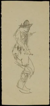 partie d'un ensemble de dessins Ebauche de dessin 1968.102.2713.20 Photo Mucem