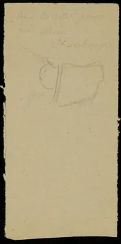 partie d'un ensemble de dessins Tapis de selle pour  un chien  Strassburger 1968.102.2713.22 Photo Mucem