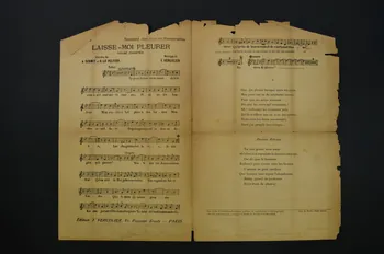 chanson petit format 1965.152.74.2 Photo Mucem