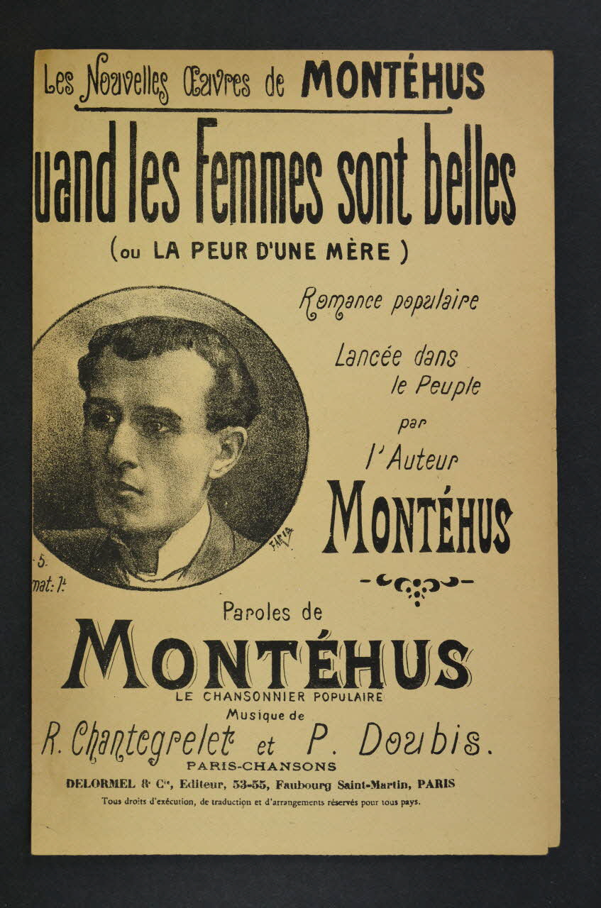 chanson petit format 1965.152.75 Photo Mucem