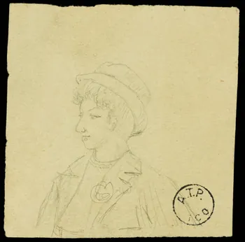 partie d'un ensemble de dessins Jeune homme au chapeau 1968.102.2741.61  Photo Mucem