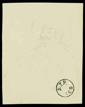 partie d'un ensemble de dessins Mousquetaire 1968.102.2741.62 Photo Mucem