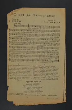 Louis Bénech ; Ernest Dumont ; Izoire ; Ferdinand Louis Bénech recueil petit format 1920 1966.158.104 Photo Mucem