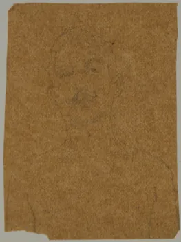 partie d'un ensemble de dessins Portrait d'homme 1968.102.2743.6 Photo Mucem