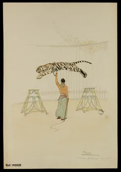 partie d'un ensemble de dessins Togare 1968.102.2756  Photo Mucem