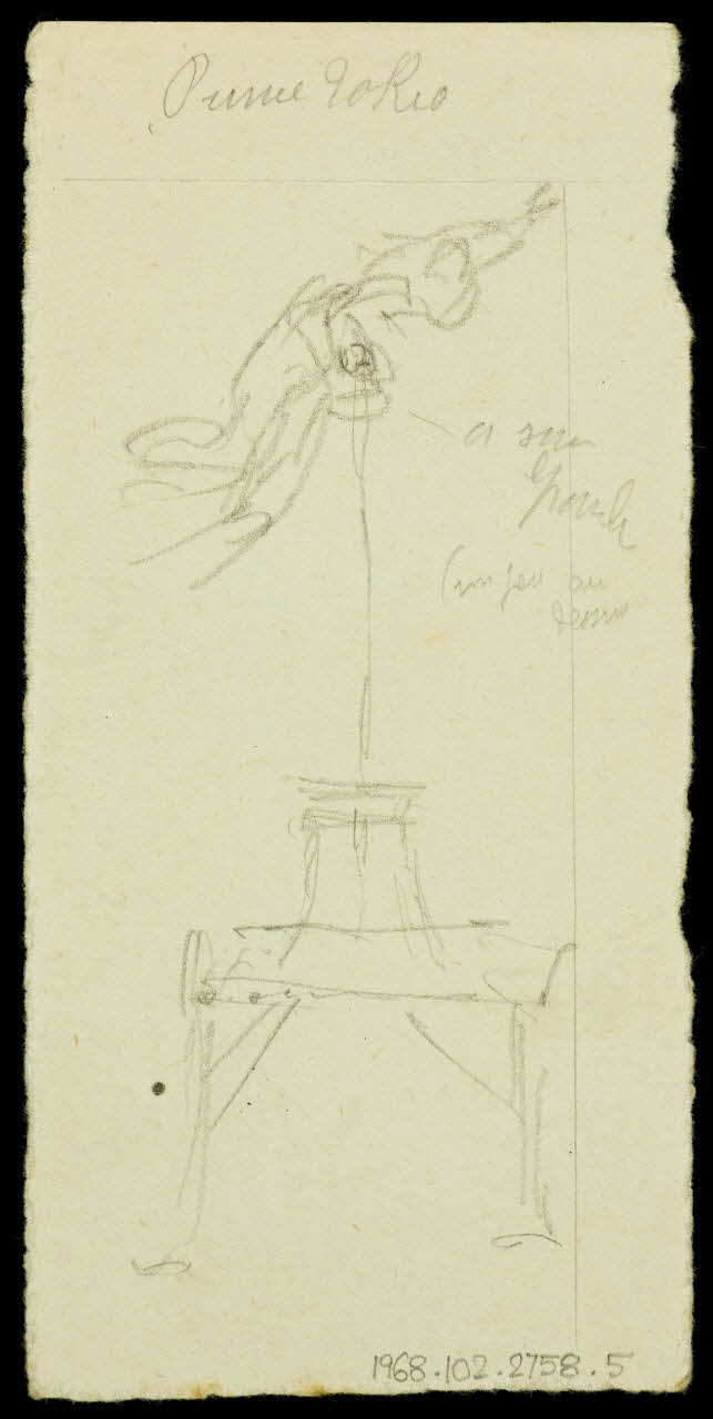 partie d'un ensemble de dessins Prince Tokio 1968.102.2758.5 Photo Mucem