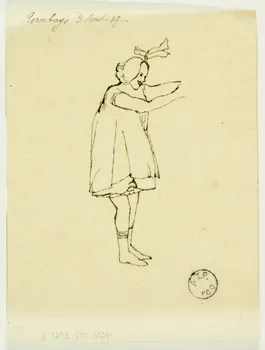 partie d'un ensemble de dessins Tomboys 3 Août 17 1968.102.2761.8  Photo Mucem