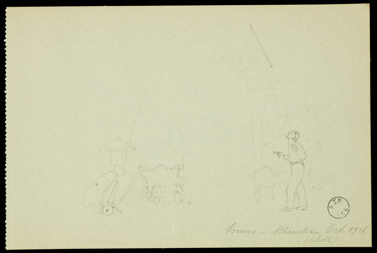 partie d'un ensemble de dessins Torino 1968.102.2769.5 Photo Mucem