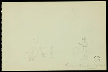 partie d'un ensemble de dessins Torino 1968.102.2769.5 Photo Mucem