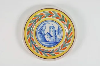 assiette plate 1900.5.5 Photo Mucem